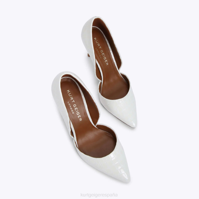 Kurt Geiger mujer bono de londres 90 2LPR678 | calzados blanco